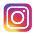 The white line camera icon for Instagram